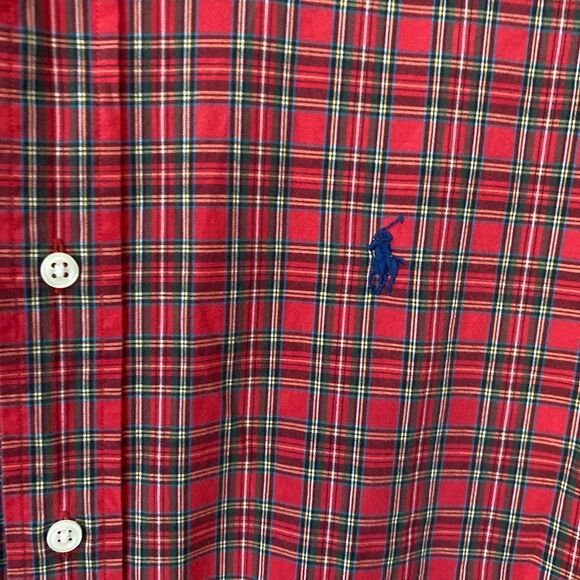 Ralph Lauren Tartan Plaid Blake Traditional Button Down Shirt Men’s M Preppy - Picture 8 of 11